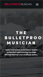 Mobile Screenshot of bulletproofmusician.com